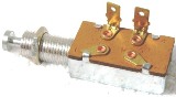 Door Momentary Switch (DPST, Normally ON - OFF with Plunger, Spring Return To ON) 2 blade