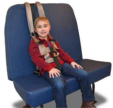 Besi Universal Securement Vest, Safe Journey Seat Mount X-Large