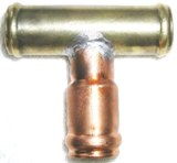 Brass Coupler T 1"