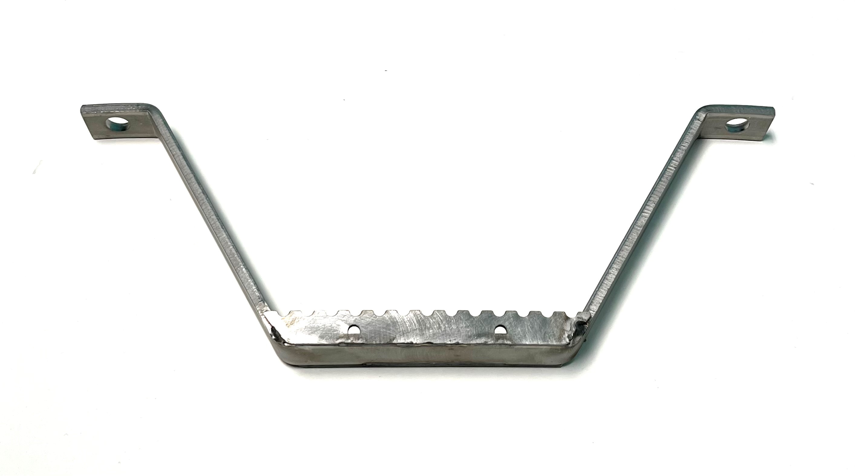Rear Bus Step, Stirrup Style, Stainless Steel 13.5" mounting