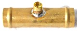 Brass Coupler 1" w/ bleeder