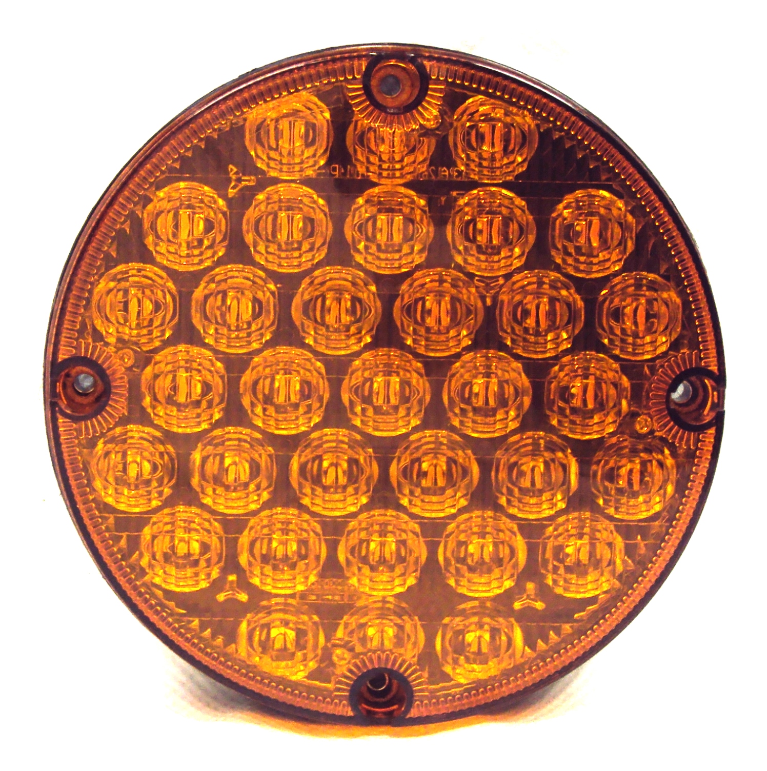 7" Overhead Warning Light 33 LED Amber