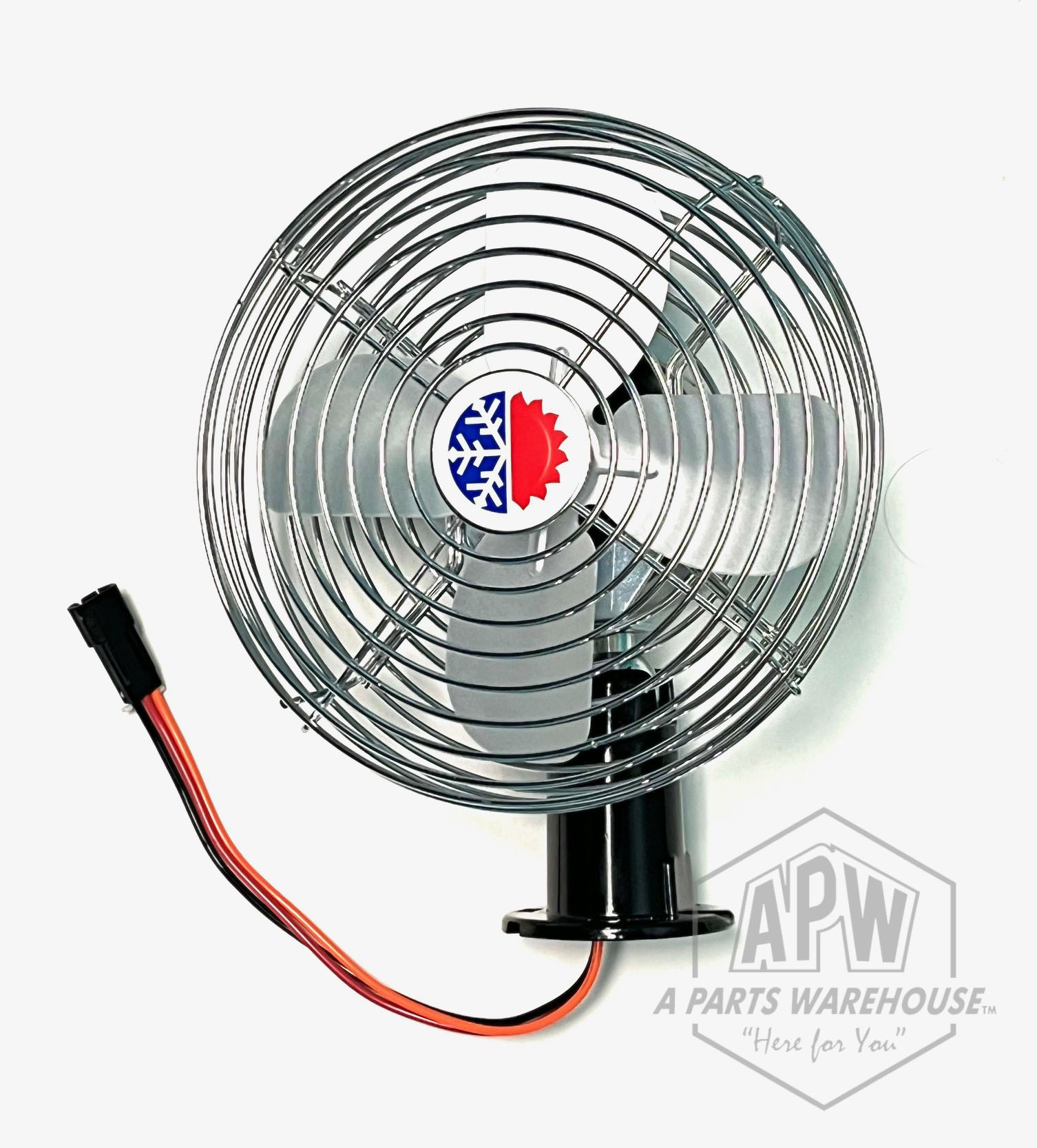 Defrost Fan, 12v, Swivel Ball Base