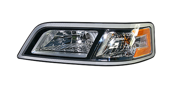 Headlight Assembly, Halogen, BBCV, Driver Side