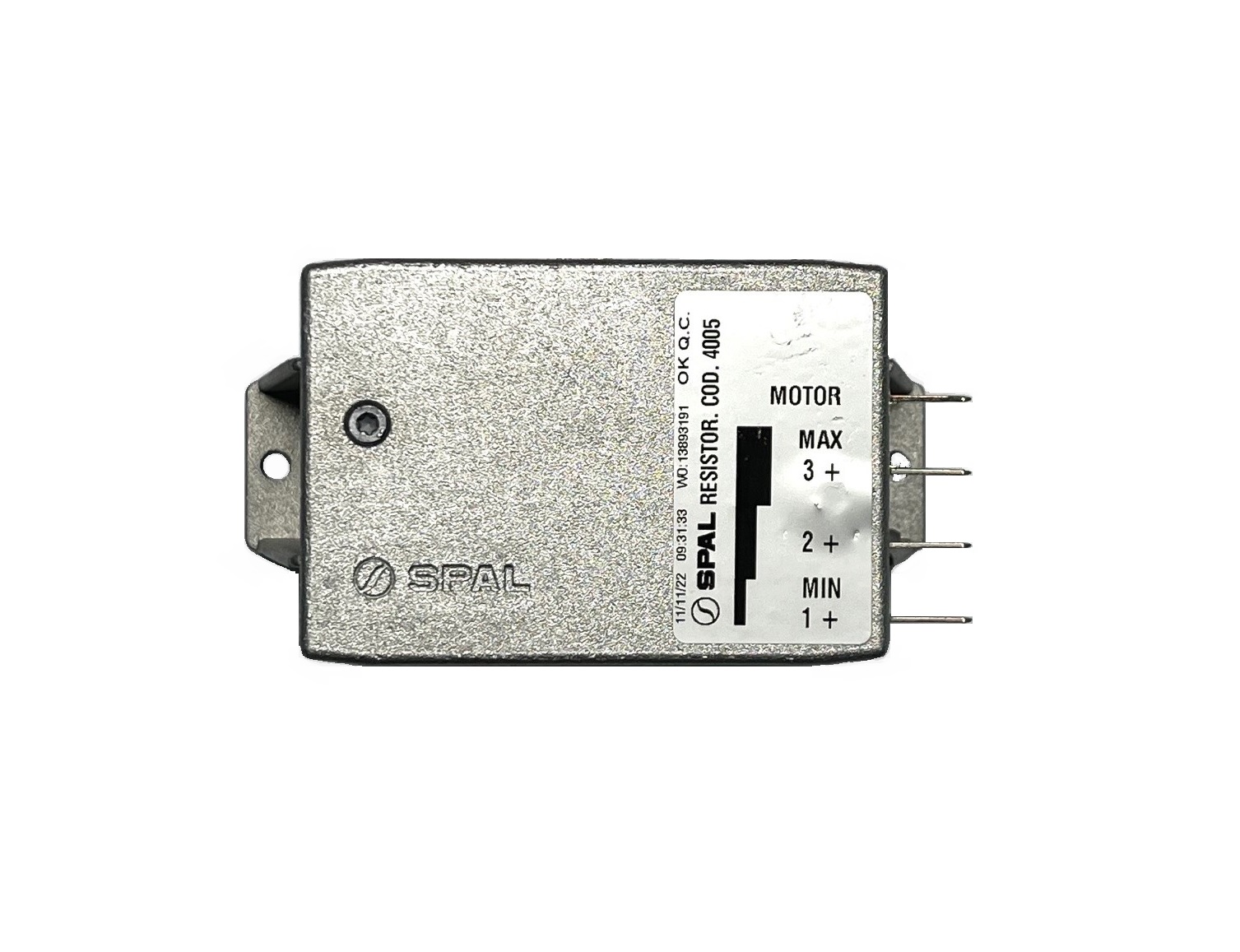 Resistor for IC Blower Assembly