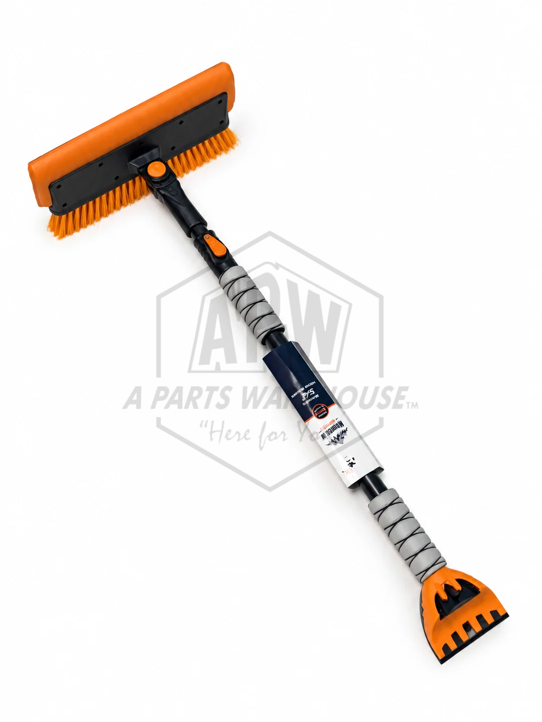 NEW Summit 54" Extendable Snow Broom with Foam Squeegee & Scraper