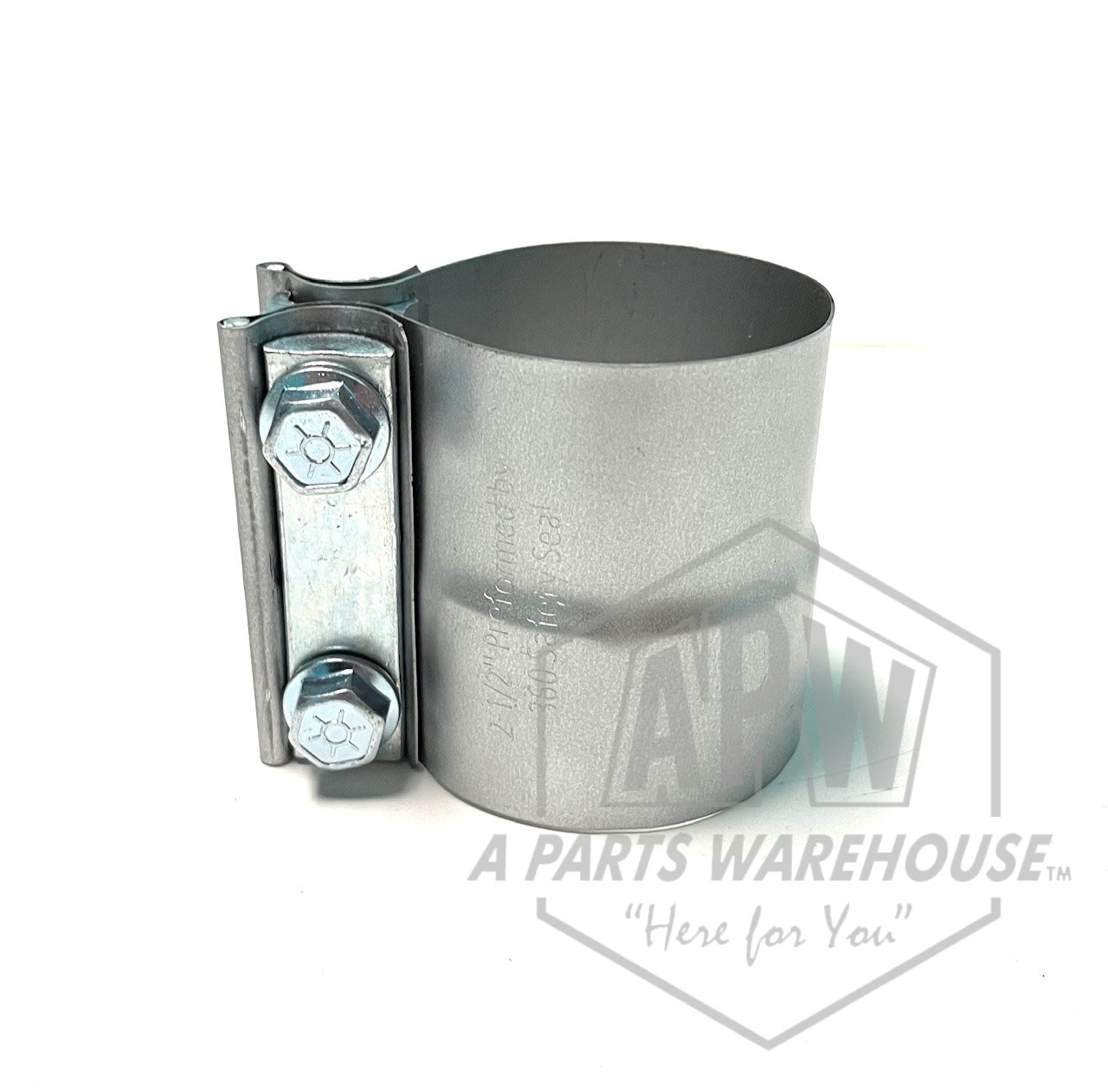 Preformed Lap Clamp 2.5", Aluminized