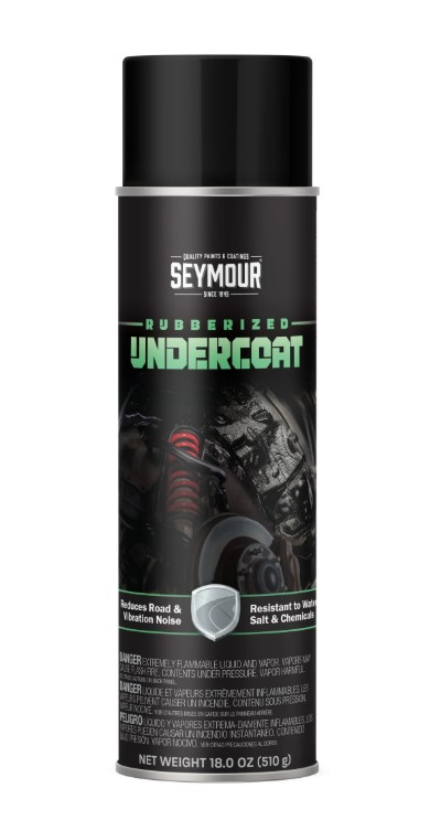 Rubberized Undercoat Aerosol Spray, Black, 18 oz