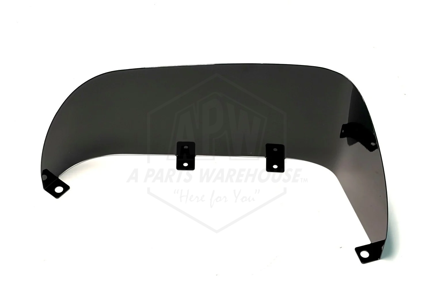 IC 8 Way Visor Right Front Left Rear, Black