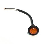 LED Marker Lamp Amber Grommet Mount