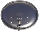 Mini Hawk-Eye Mirror Head, Stud Mount Internal Heated