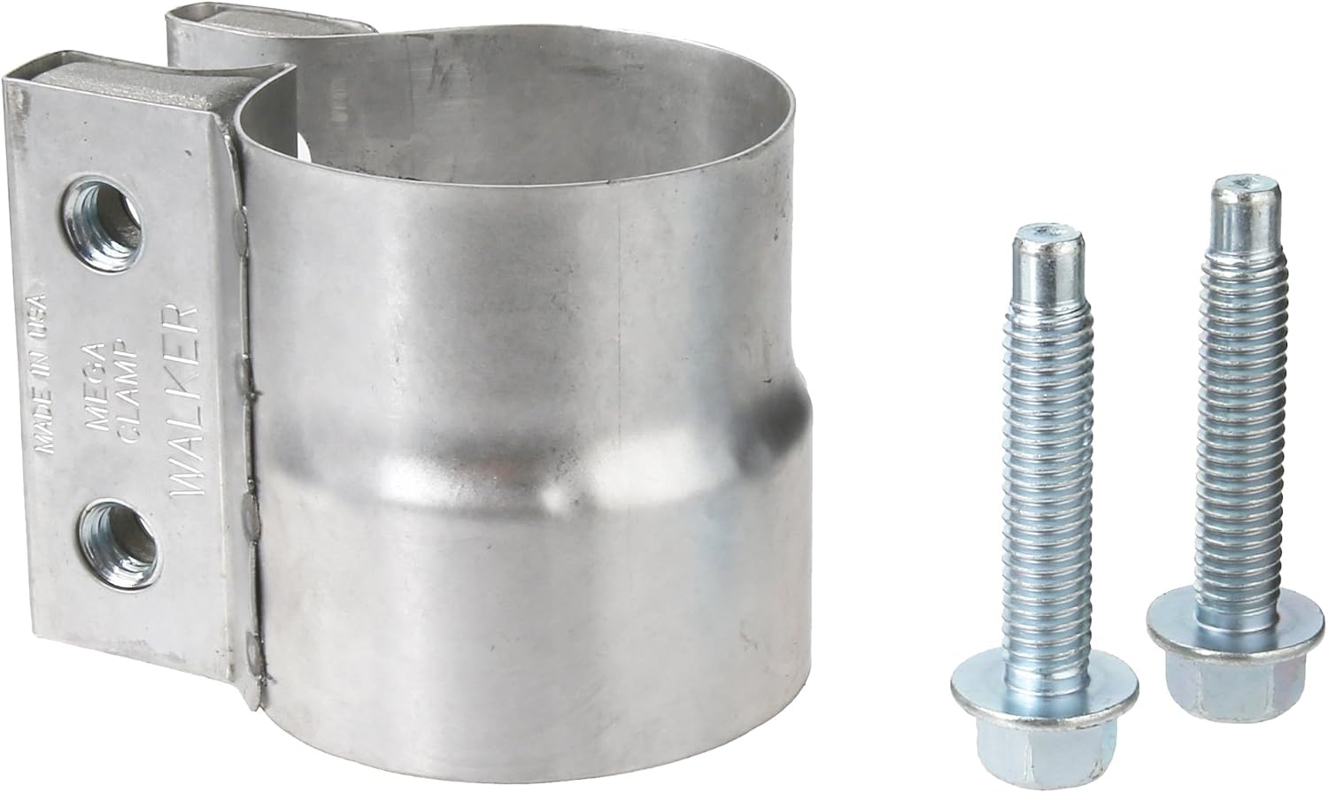 Preformed Lap Clamp 2.5", Aluminized, Walker Mega-Clamp
