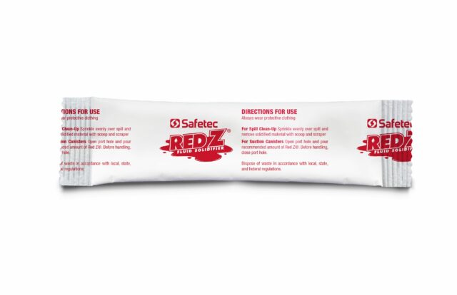 Red-Z Fluid Solidifier 1 oz Single-Use Pouch CASE of 100