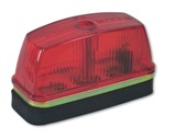 LENS ONLY, Clearance Marker Light Red