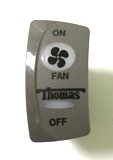 Thomas Curved Rocker Switch