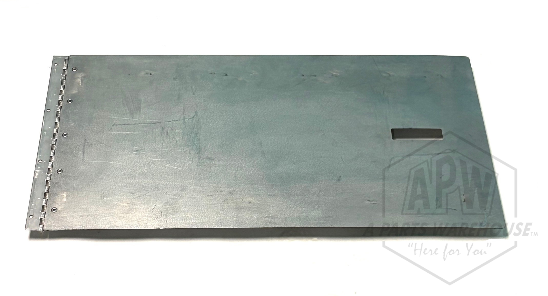 Battery Box Door, Stainless Steel, Thomas