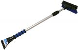 Telescoping 30"-48" Snow Broom Brush Squeegee Scraper