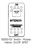 Thomas Rocker Switch Interior