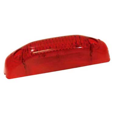 LED Marker/ Clearance, Thin-Line, 4.5″X.9″, Red