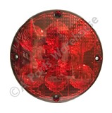 7" LED Strobe Warning Lamp Red 