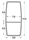 Eurostyle Mirror Head 717 Series Heated