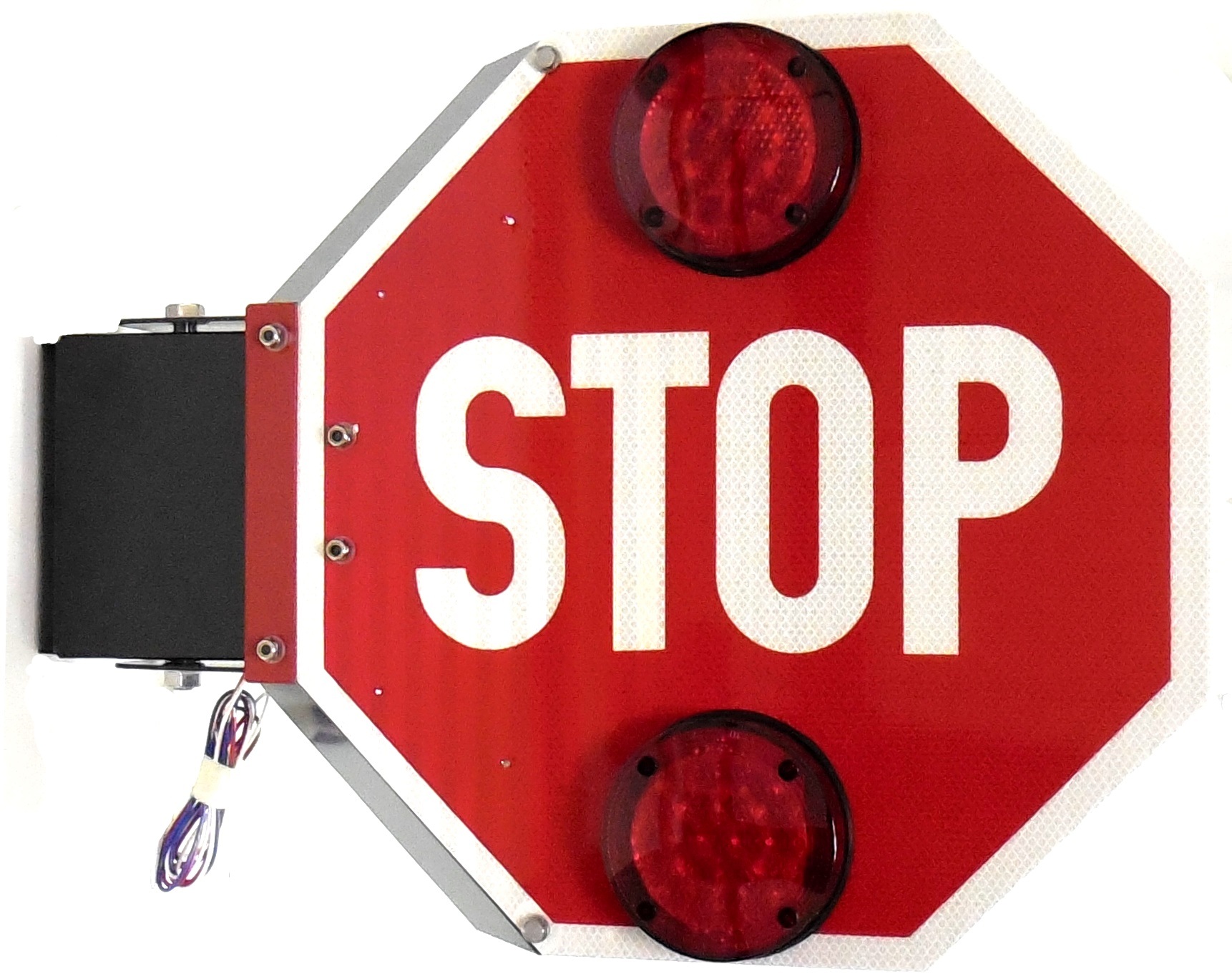 Defender Series Strobing LED Stop Arm Assembly