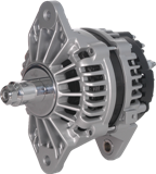 Delco Remy J Hook Alternator, 28SI, 12V, 160A,