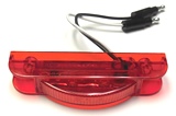 Rectangular LED Clearance Light Red