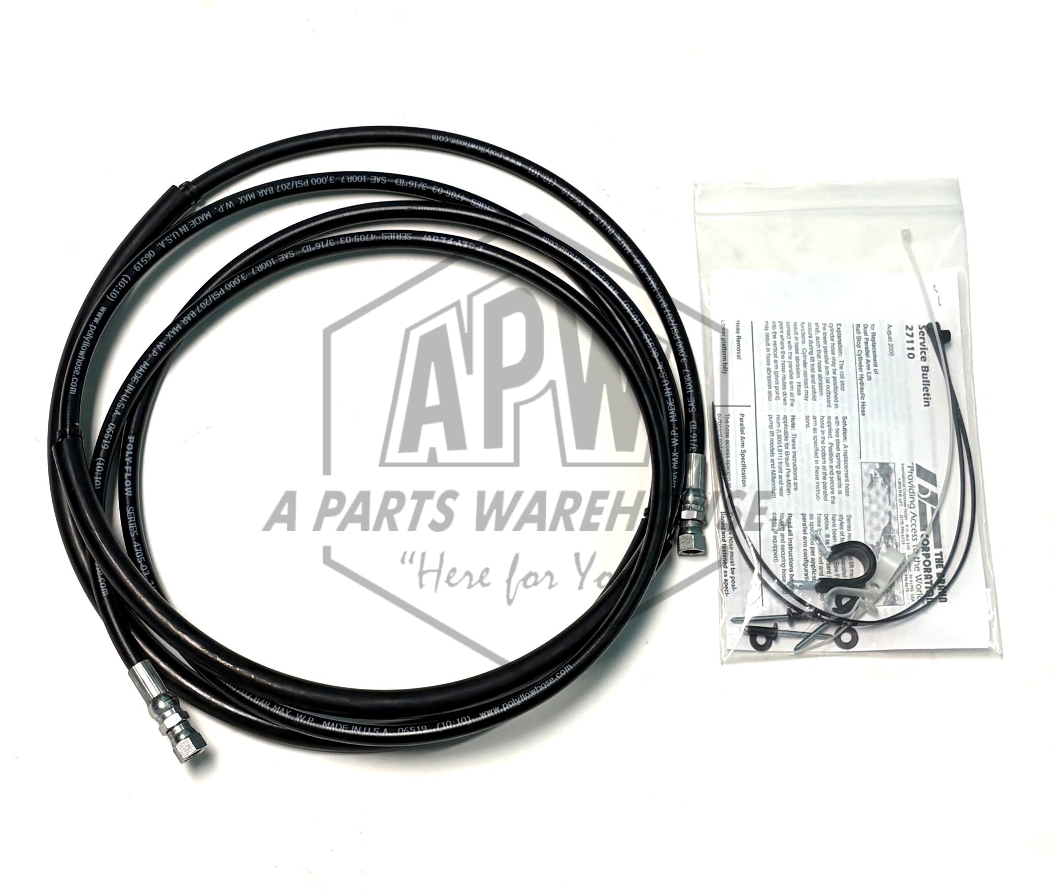 Braun Hose Assembly 139"