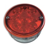 LED 4" Stop & Tail Light w/ license Light