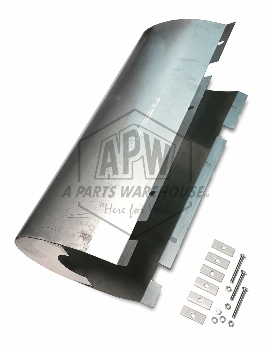 Muffler Heat Shield, IC PSI Gas, Stainless