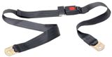 2 Point, Adjustable, 90" Lap Belt flat brackets