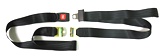 2 Point, Adjustable, 90" Lap Belt 90 degree brackets