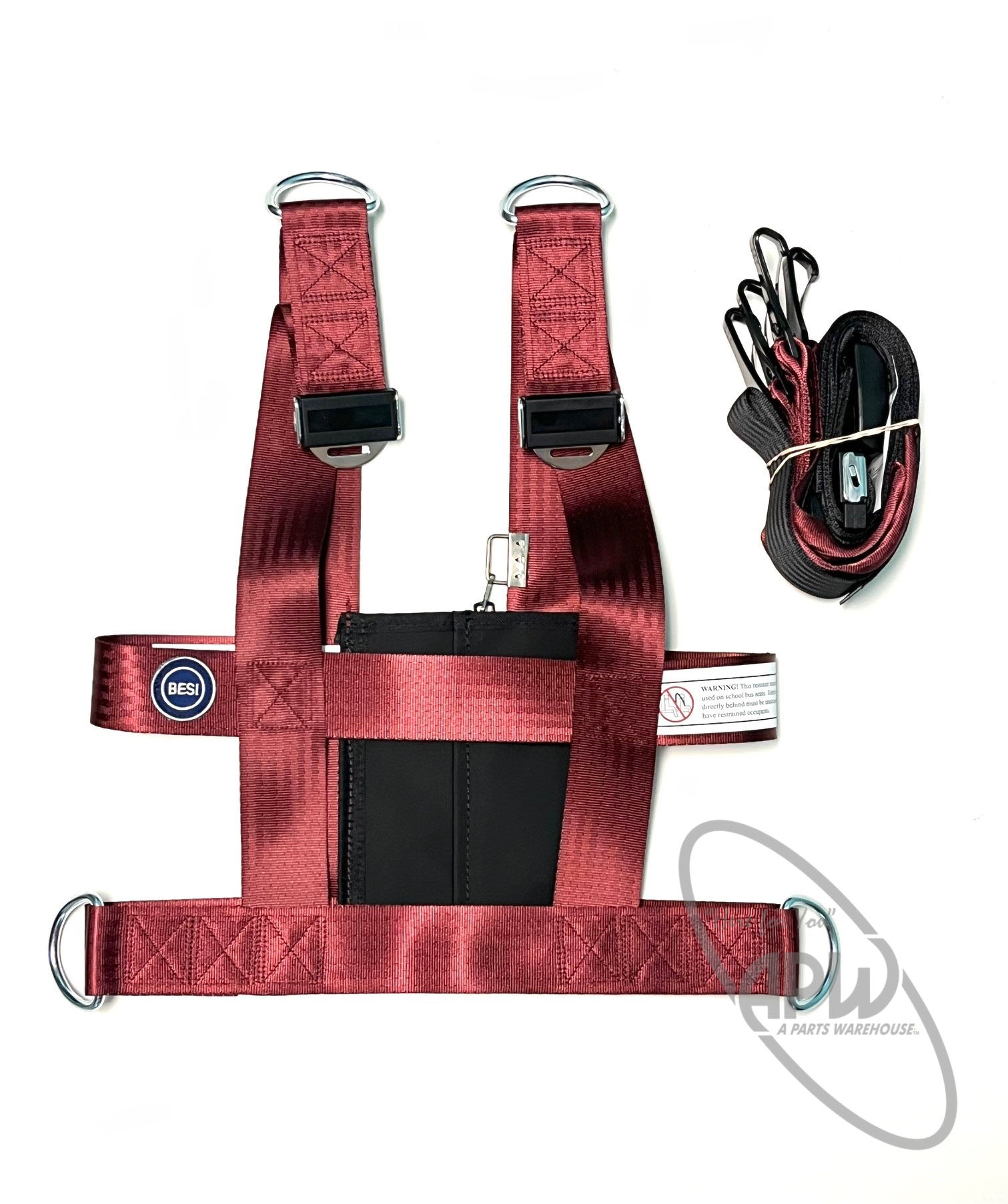 Universal Besi Vest with Inserts, ZIP CLIP, Seat Mount - Medium