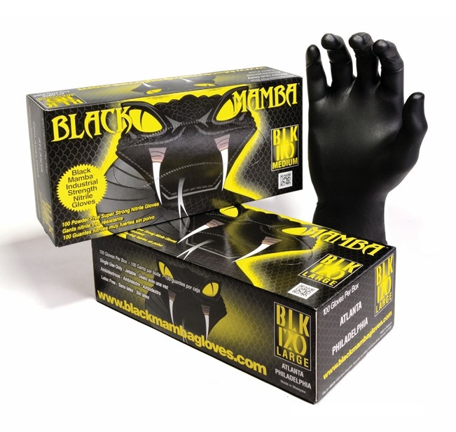 Black Mamba Nitrile Glove, 7 Mil