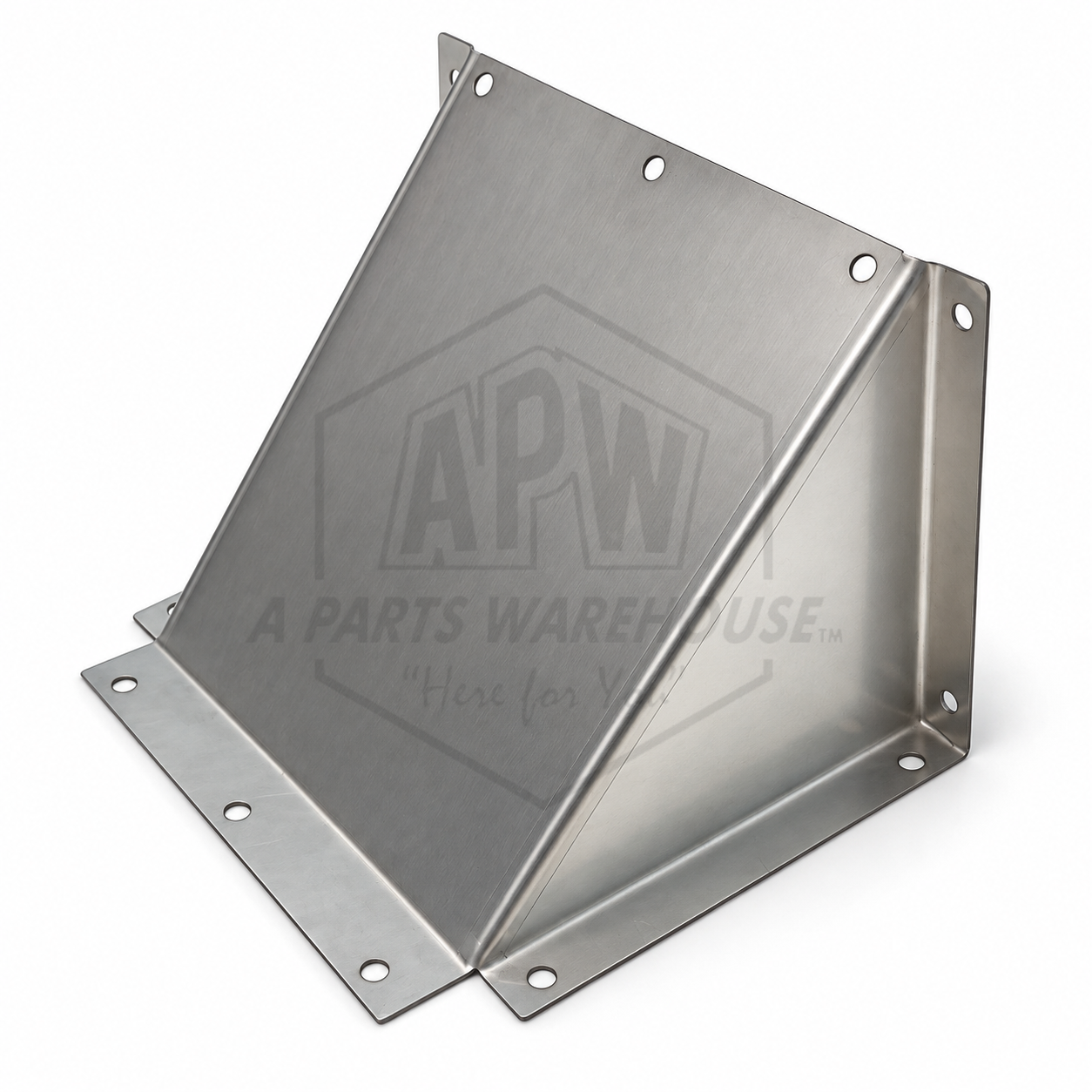 Fuel Neck Cover, Thomas C2, Stainless Steel