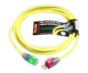 Pro Glo® 14/3 Lighted Extension Cord 15