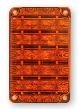 C2 Rectangular Park Turn, Amber LED