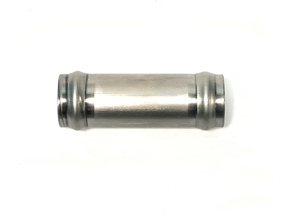 Stainless Straight Hose Coupler, 1" X 3"