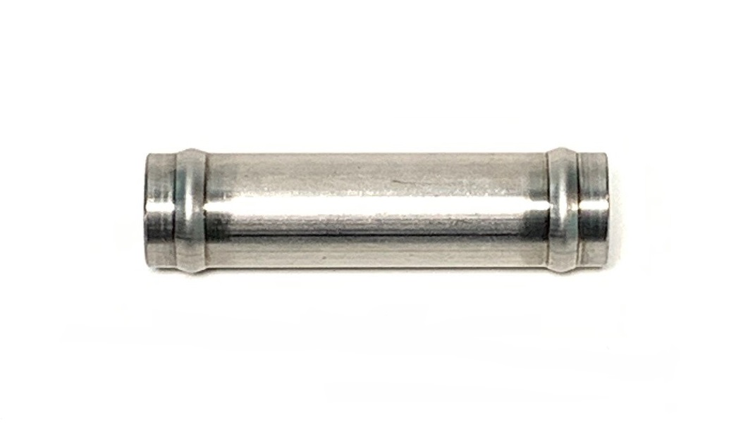 Stainless Straight Hose Coupler, 3/4" x 3"