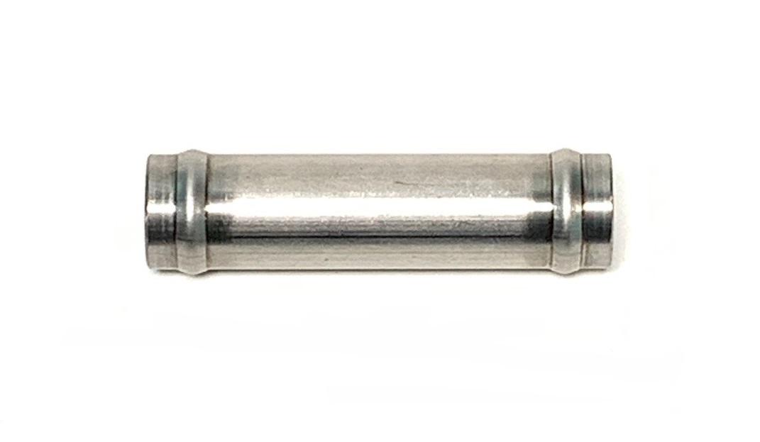 Stainless Straight Hose Coupler, 3/4" x 3"