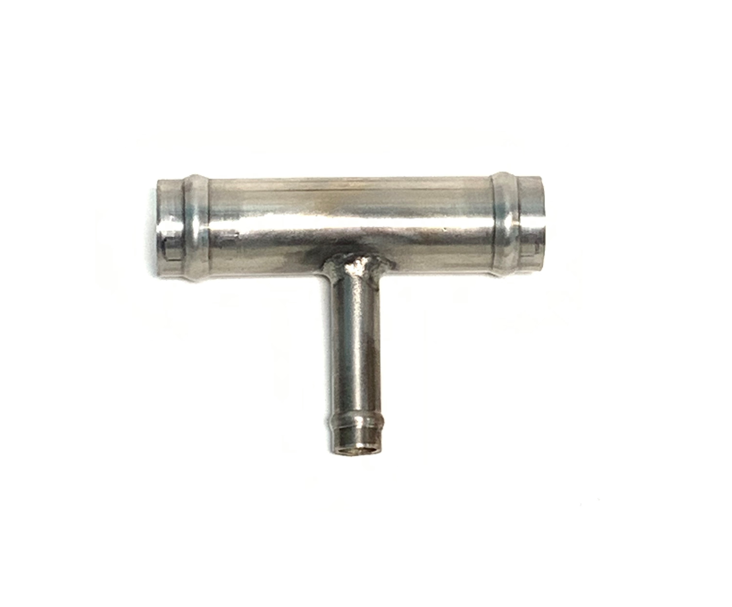 Stainless T Hose Connector 3/4" to 3/8" OD