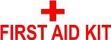 First Aid Kit with Cross