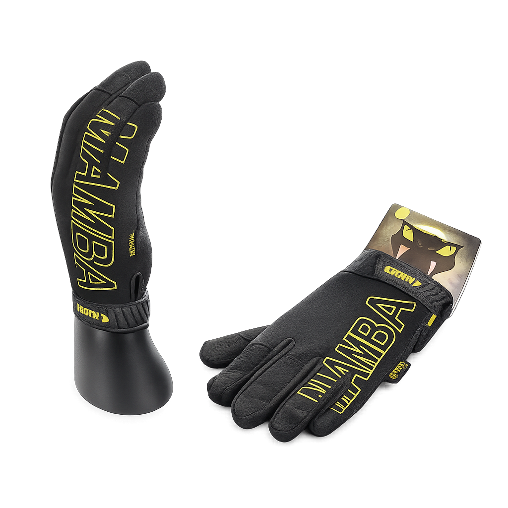 Mamba Mechanics Gloves, Series: Black