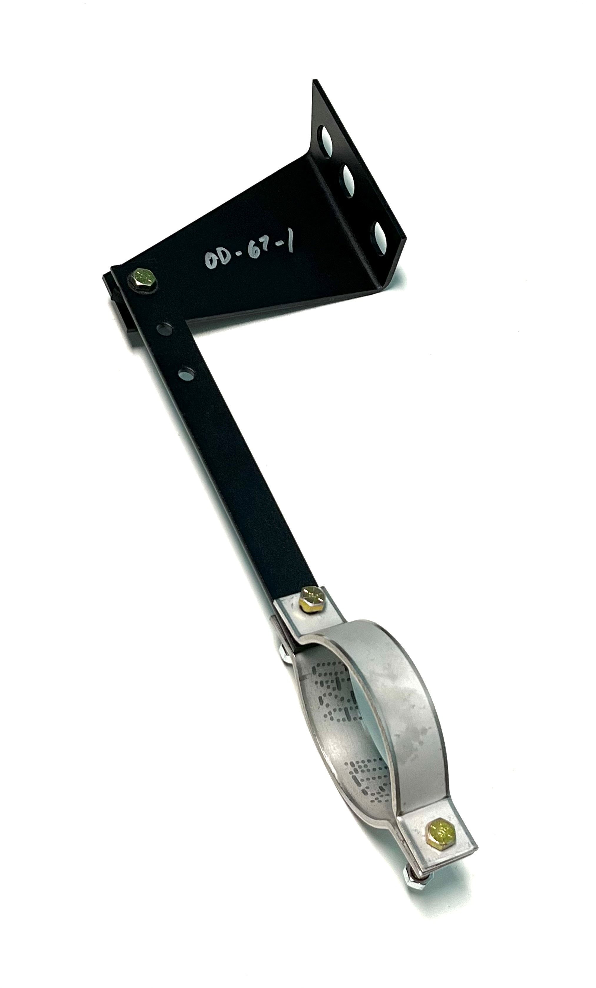 Universal Pipe Hanger With Bracket - 3/4" Holes