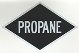 Propane Decal 4" x 6"