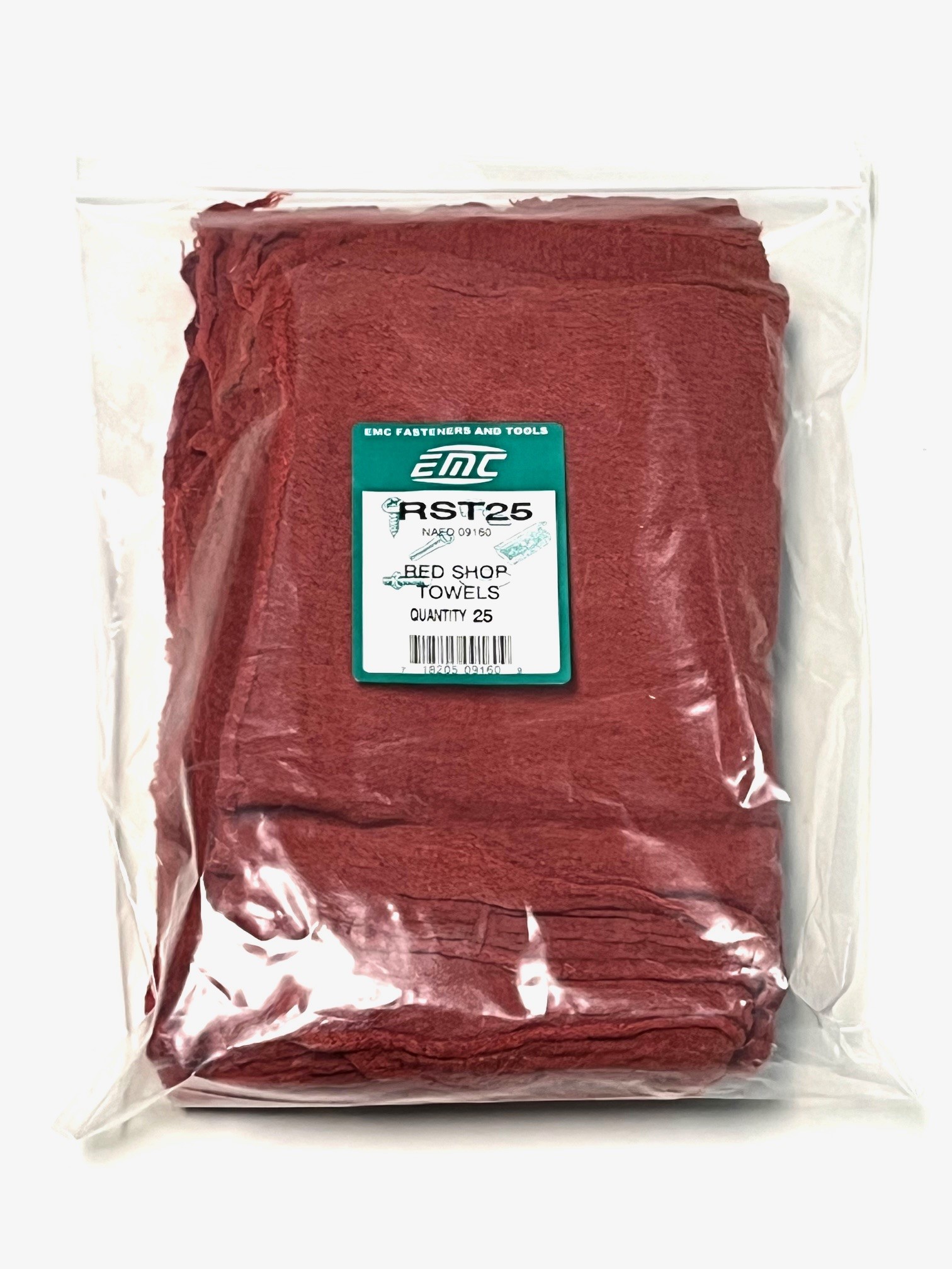 Shop Towels 25 pack Red