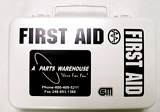 First Aid Kit, Metal Box MICHIGAN