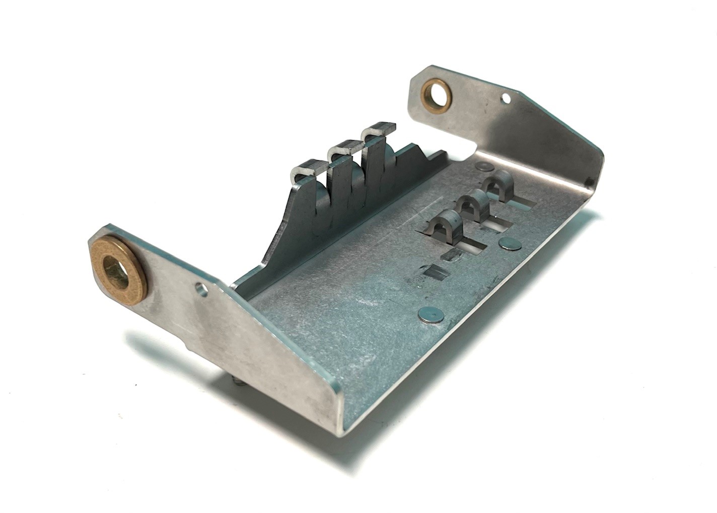 Hinge Assembly Bracket STAINLESS STEEL w/ Studs