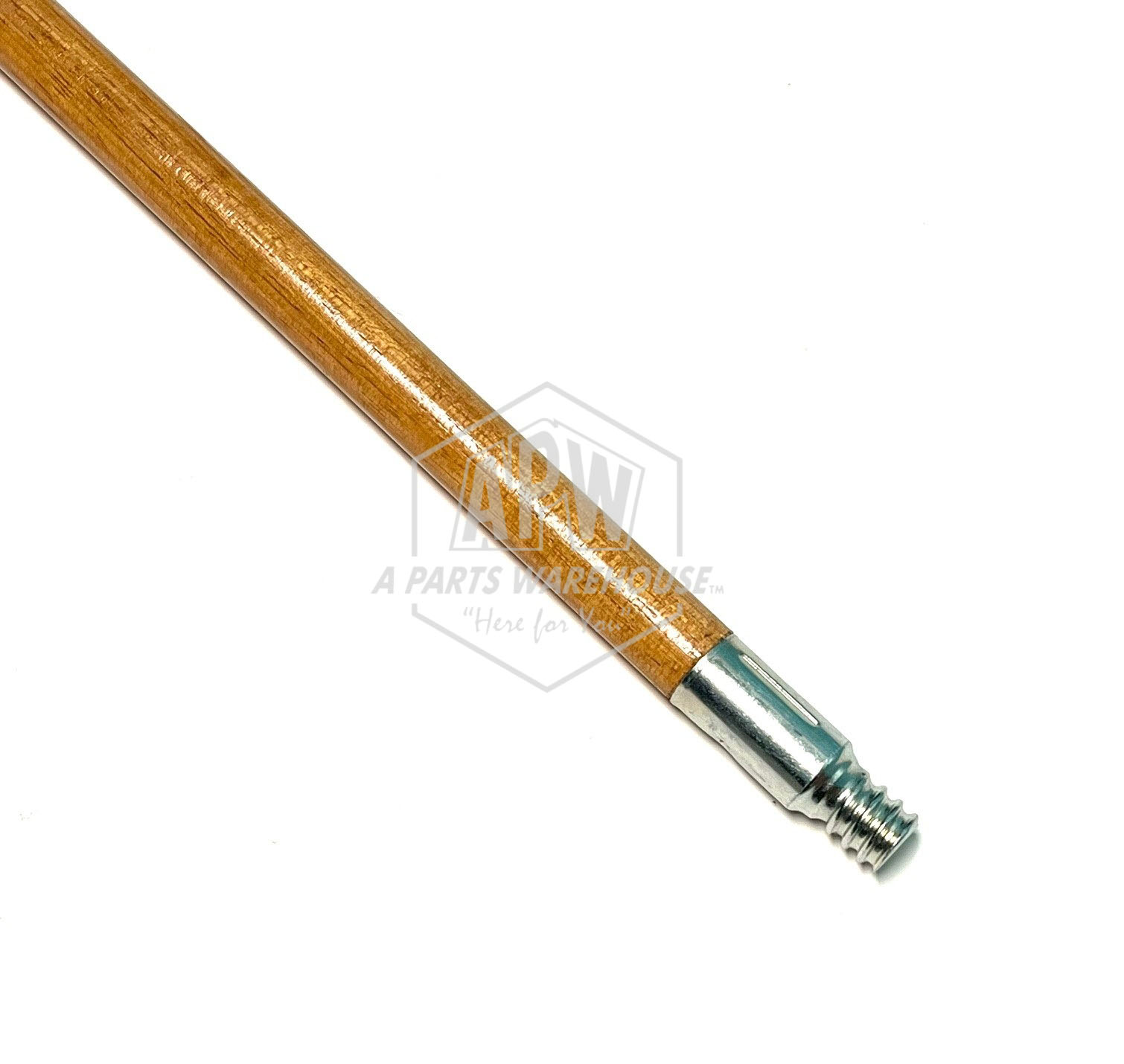 Wood Handle 48" Metal Threads